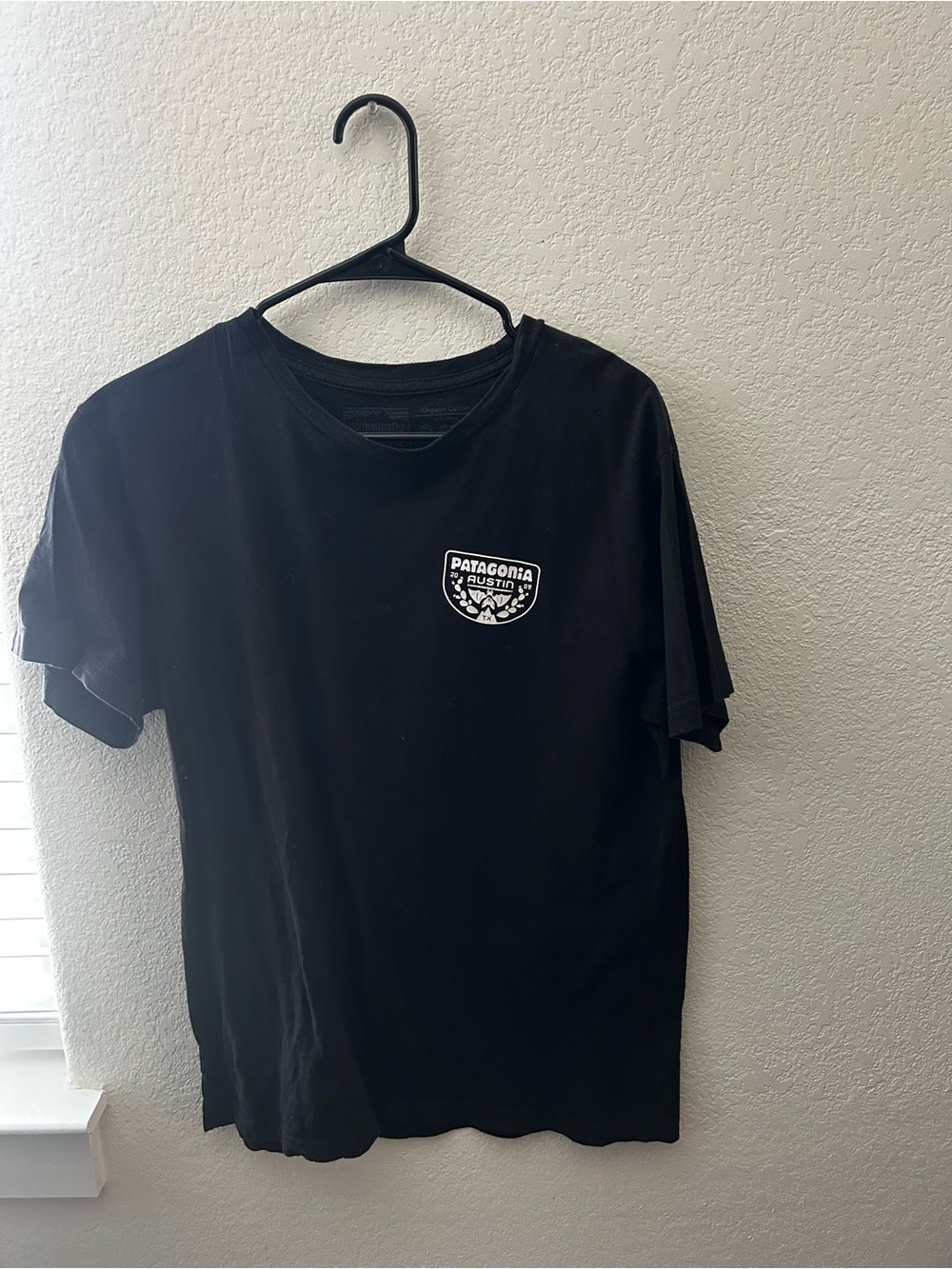Patagonia Black Short Sleeve Logo Tee